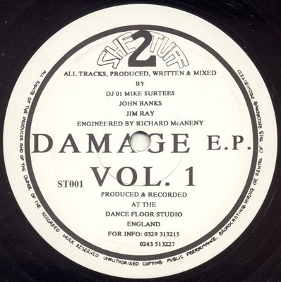 Mike Surtees, John Banks , Jim Ray - Damage E.P. Vol. 1 (12'', EP)