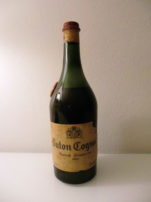 1860 Cognac Buton + alte Reserve + abgefüllt in den 1940er Jahren !!
