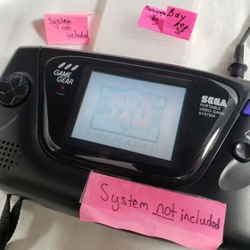 NBA Jam Game Gear AUTHENTIC Sega GameGear NBAJam basketball with Case