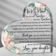 Gifts for Mom, Mothers Day from Husband Daughter Son, Birthday Women Wife Gifts.