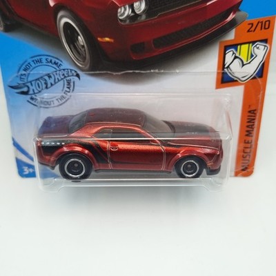 Hot Wheels 2019 Super Treasure Hunt '18 Dodge Challenger SRT Demon