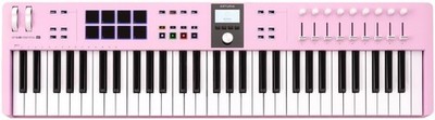 Arturia 231535 KeyLab Essential mk3 61-Key Keyboard Controller - Rose Quartz
