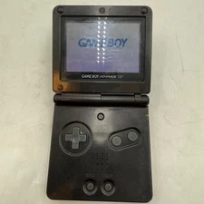Game Boy Advance SP GBA SP Console AGS-001 Graphite Black Tested