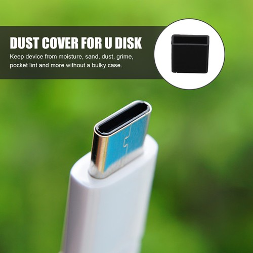 Silicone Dust Proof Plugs for USB Male Connectors 20 Pcs Set - Bild 12 von 12