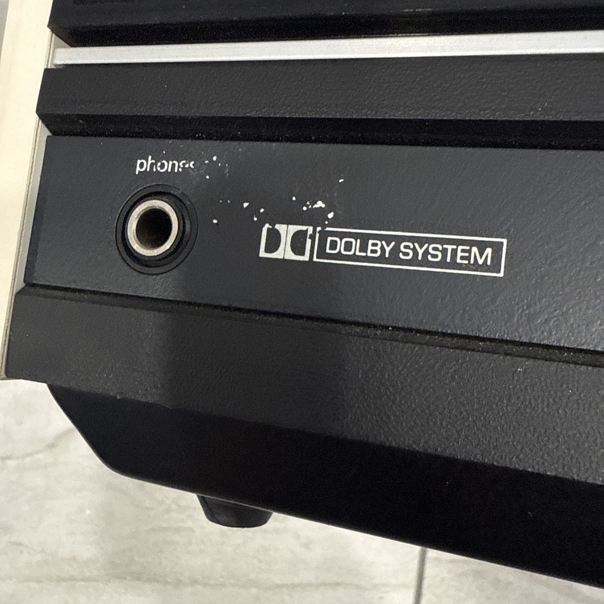 Nakamichi 500 Dual-Tracer Stereo Cassette Deck Recorder for Parts