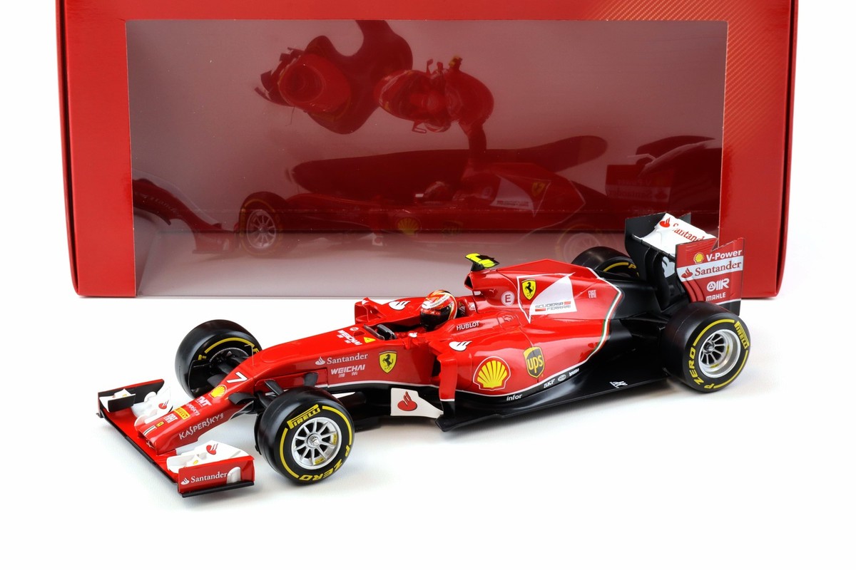 Hot Wheels F1 1/43 K.ライコネン F14-T Amazon.com: 2014 Ferrari F14 T No. 7 Kimi Raikkonen Formula