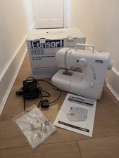 Consort FY600 Sewing Machine with Pedal & Instructions White - Boxed