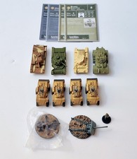 Lot Of 11 WOTC Axis & Allies Models Tanks Art...