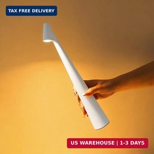 Portable LED Table Lamp with Touch Control, White, 3 Brightness Levels,2000mAh B