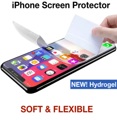 2 Pack - HYDROGEL Screen Protector iPhone 15 14 13 Pro Max