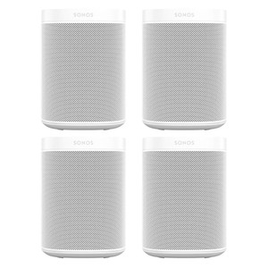 four room set with sonos one