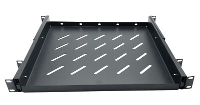 19'' Rack Mount ADJUSTABLE Pull-Out Sliding Keyboard Mouse Network Shelf Tray