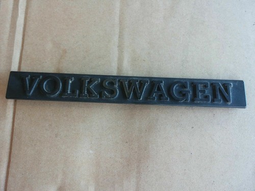 VW GOLF JETTA PASSAT POLO MK1 REAR BOOT VOLKSWAGEN BADGE 192x22mm 171853685A