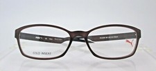 Puma 15439 50-15 Eyeglass Optical Frames Glasses Brown