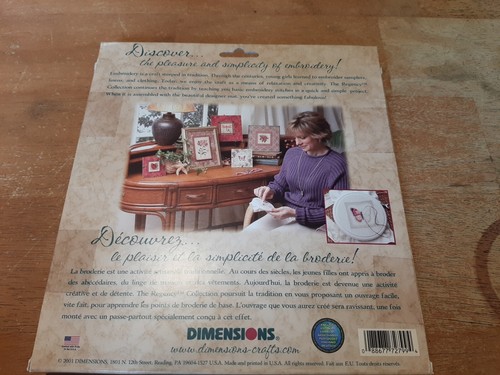 Regency Collection Dimensions Embroidery Kit Broderie New - Picture 2 of 2