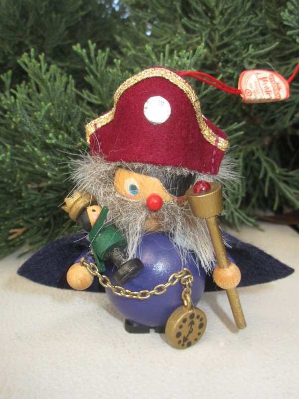 Vintage Steinbach Xmas Ornament Pirate Drosselmeyer Nutcracker Ballet Germany