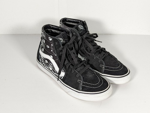 high top skull vans