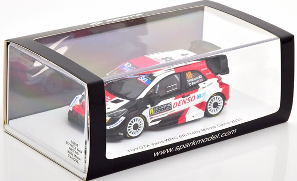 Spark S6585 1:43 Toyota Yaris WRC #18 Rallye Monte Carlo 2021 Katsuta-image