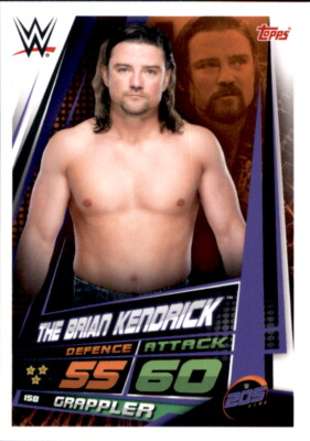 WWE Slam Attax 12 Universe Karte 158 - The Brian Kendrick  - 205 LIVE