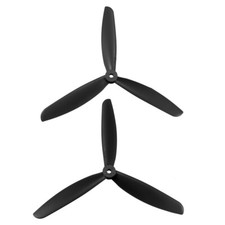 1Paar Propeller Propellerblätter Ersatzpropeller Schwarz für RC Flugzeug 9"x4,5"