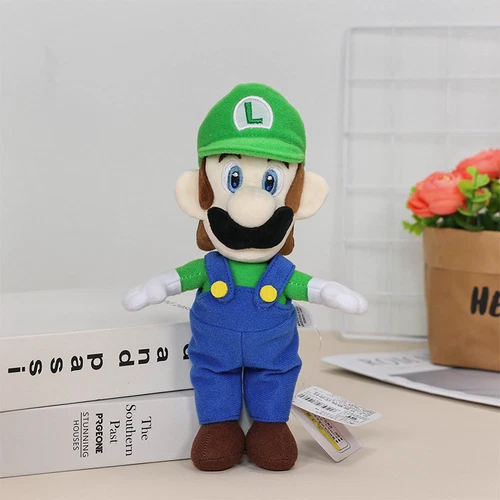 8.5“ Super Bros Plush Classical Luigi Cartoon Stuffed Toys Doll Xmas Gift
