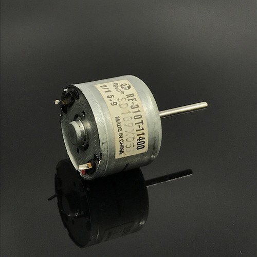 Moteur Micro RF-310T-11400 WJN-Motor - DC3V-6V 6400RPM - Pour Jouets Solaires, Petits Véhicules - Arbre 10mm/22mm