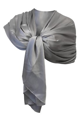 Elegante SCIARPA Seta Scialle Foulard,Donna Coprispalle Stola