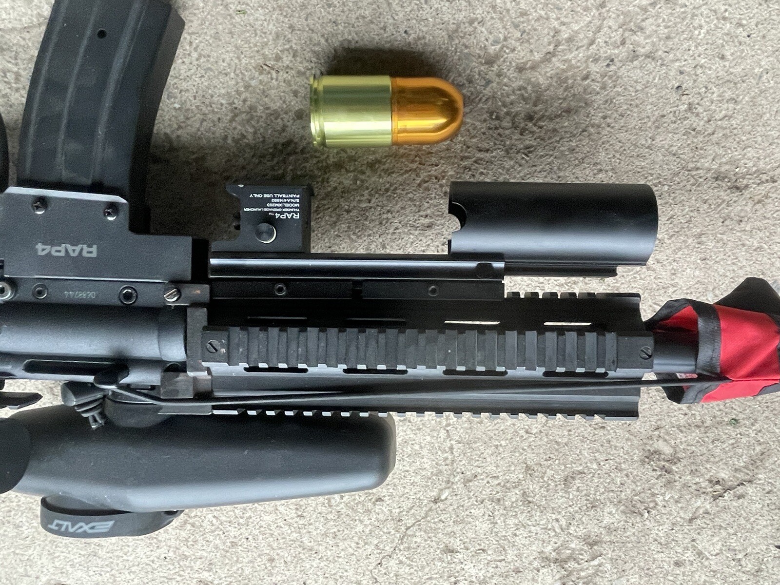 tippmann a5 paintball gun With Grenade Launcher eBay