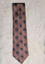 B.D.Baggies The Original Mens 100% Silk Tie Made In USA Vintage Y2KRed/Blue