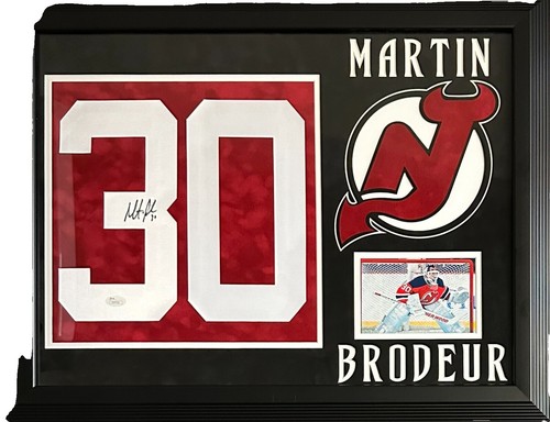 Martin Brodeur rondelle signée signée signée LNH New Jersey Martin Brodeur rondelle signée signée signée LNH New Jersey