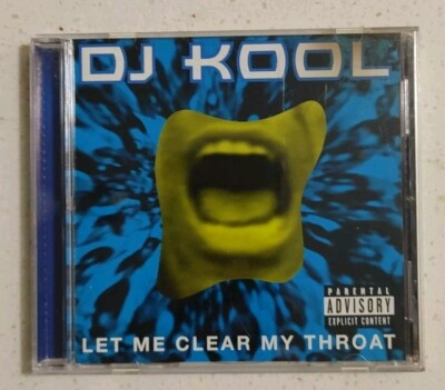 DJ Kool - Let Me Clear My Throat Album.  Hip-hop Classic! (CD, 1998)