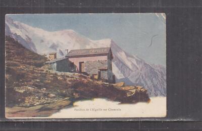 FRANCE, CHAMONIX, PAVILLON de l'AIGUILLE, CHOCOLATE CAILLER, c1930 ppc., unused.