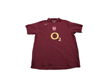 Arsenal Highbury 2005-06 Soccer Jersey by Nike, Size XXL, Never