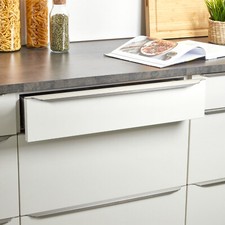 Griffleiste Schüco KONTUR Edelstahloptik Designgriffe Alugriffe Profilgriffe
