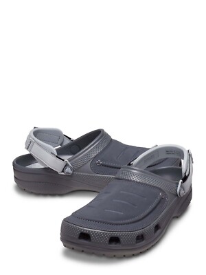 Crocs Mens Exclusive Yukon Vista II LR Clog Shoe Size: Men 13 Color: Slate Grey
