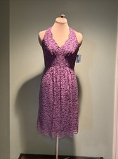 Purple Summer Dress Size 4