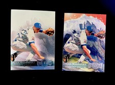 Alex Rodriguez 1996 fleer metal #110 , & platinum edition