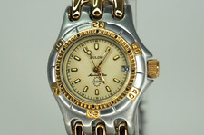 Nice - BULOVA Gold and Silver Tone Marine Star Ladies Quartz Watch - 98M41