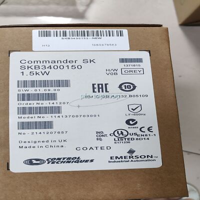 1PC New In Box Emerson Control Techniques AC Drive SKB3400150   PLC