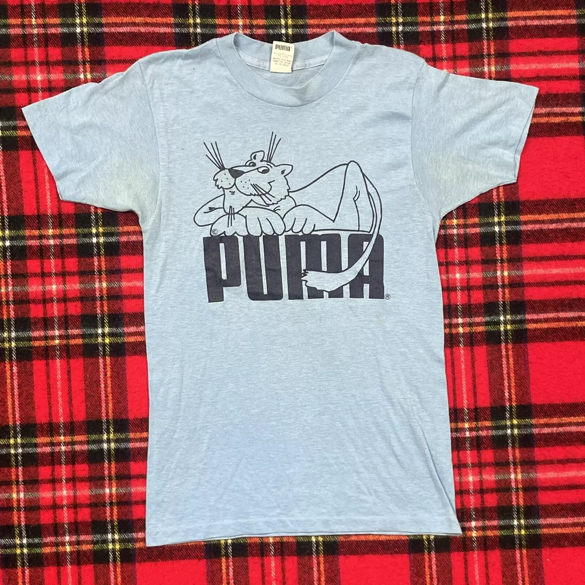 Puma retro clearance t shirt