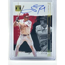 2024 Panini Impeccable Scott Rolen Immortal Ink Gold On Card Auto 02/10 SSP 