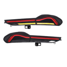 2X Upgrade G06 Style LED Rückleuchte schwarz für BMW X6 2019-2023 Bremsleuchten