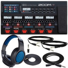 Zoom G11 Multi-Effects Processor with Samson ...