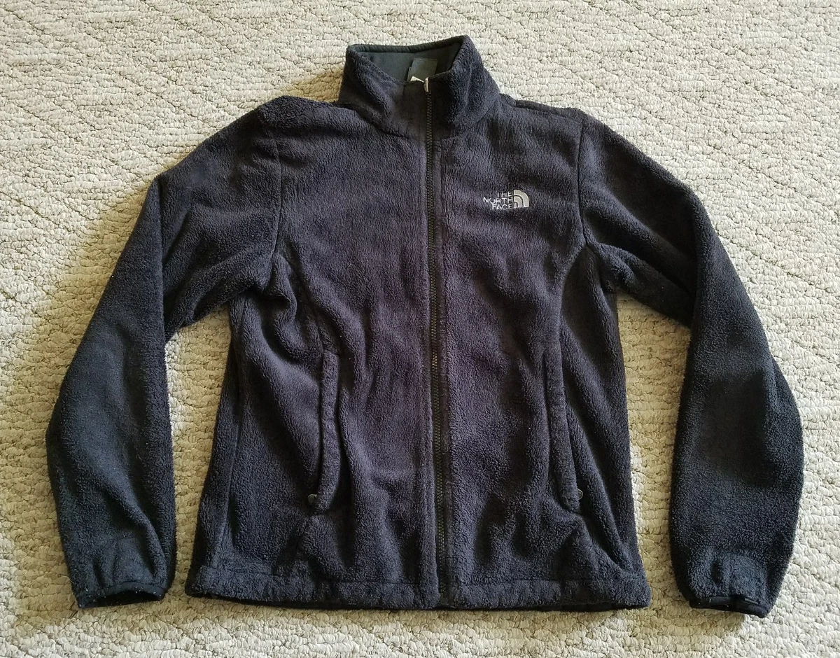 North face hotsell furry fleece black