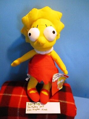 Toy Factory Lisa Simpson 2015 plush(310-3708) | eBay
