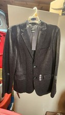 DKNY mens Small gray two button sport coat blazer