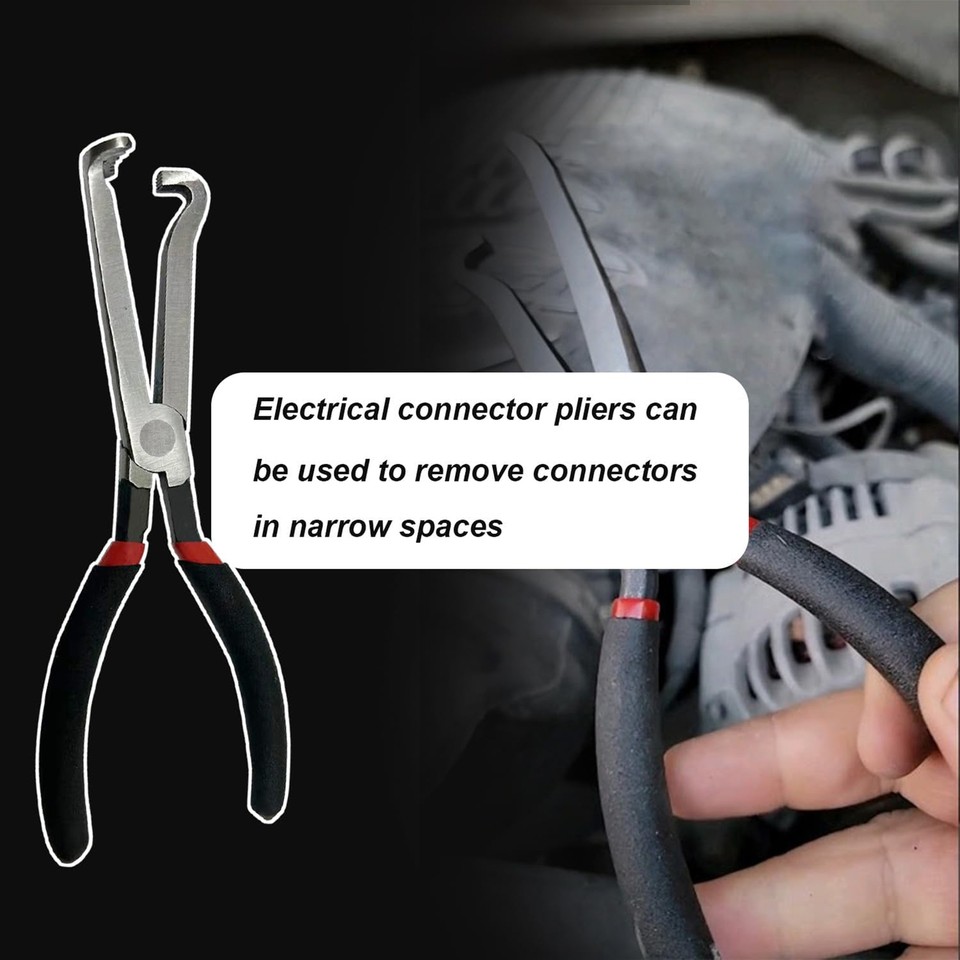 7.8In Electrical Disconnect Pliers Fuel Line Clip Spark Plug Removal