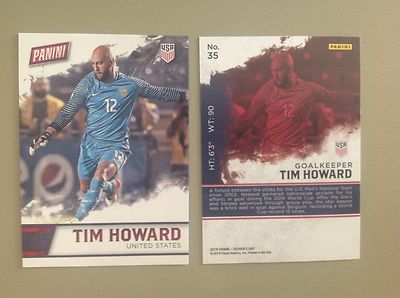 TIM HOWARD #35 Team USA Soccer Panini Collection 2015/16 2016 Panini Fathers Day