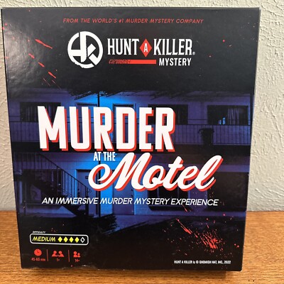 Hunt A Killer Murder at the Motel Game
