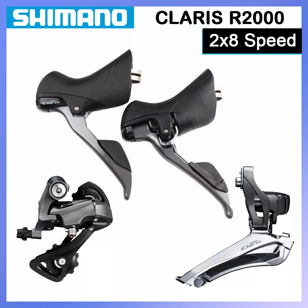 Shimano Claris R2000 Groupset 2x8 Speed Shifter Derailleur Road Bike Parts